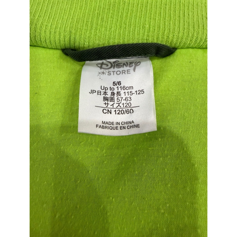 Disney Store The Good Dinosaur Arlo Green Hooded Field Jacket Kids Size 5/6 - Picture 3 of 7